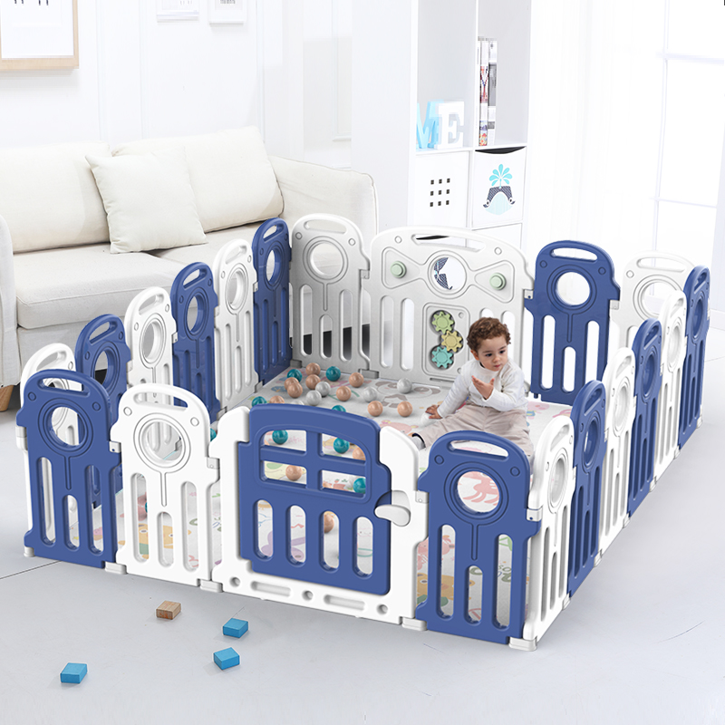 New design foldable plastic baby playpen