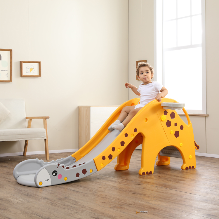 Ce SGS proved home game mini plastic foldable kid slide 