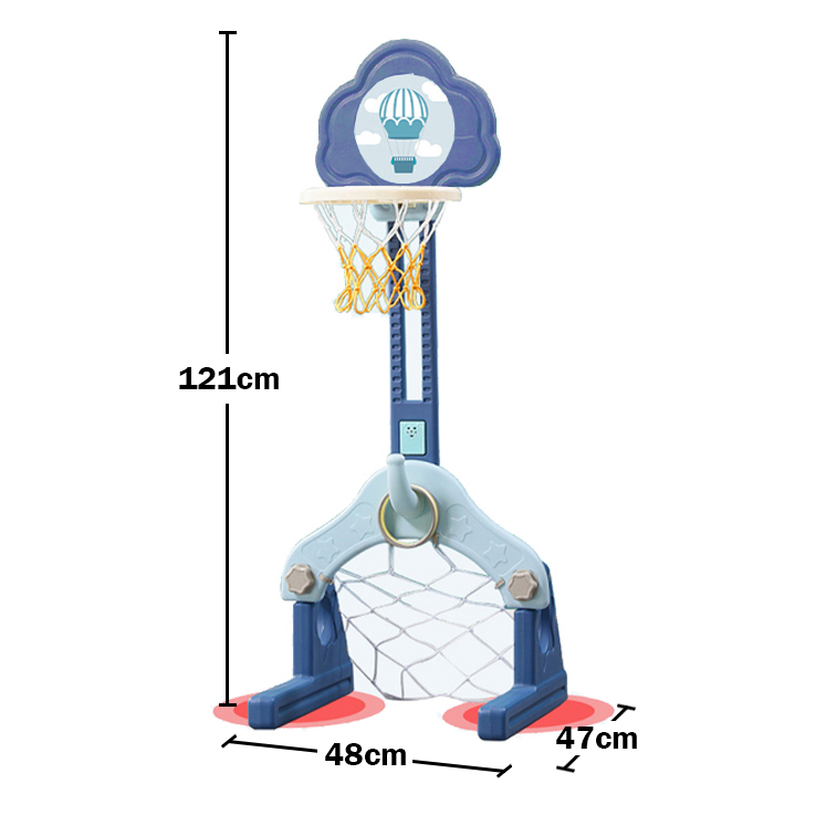 Professional protable plastic basketball hoop and stand 