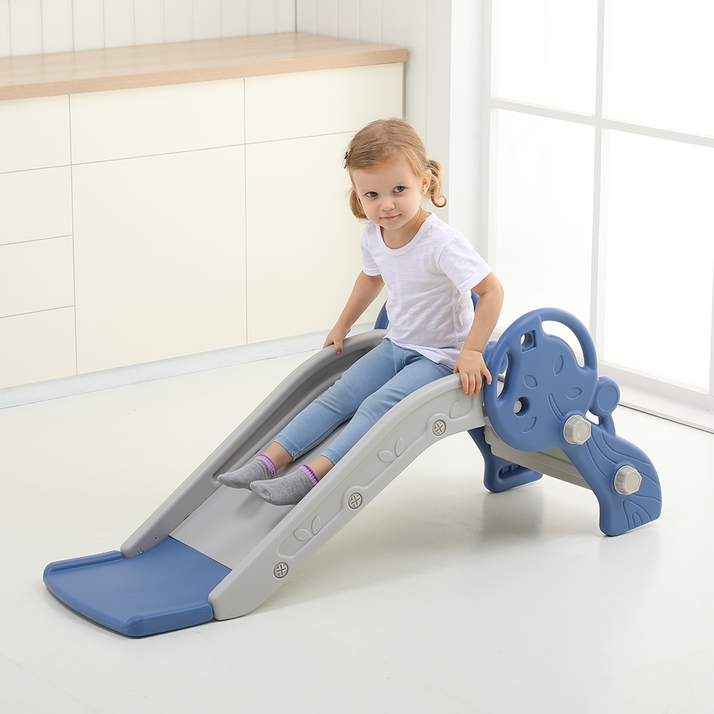 Wholesale child indoor playground equipment kids plastic slide toy