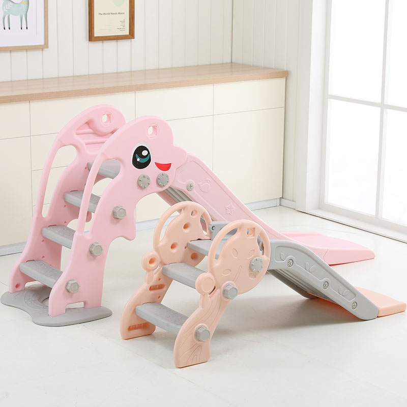 Baby playground kindergarten indoor cheap play children toys plastic kids slide for sale 